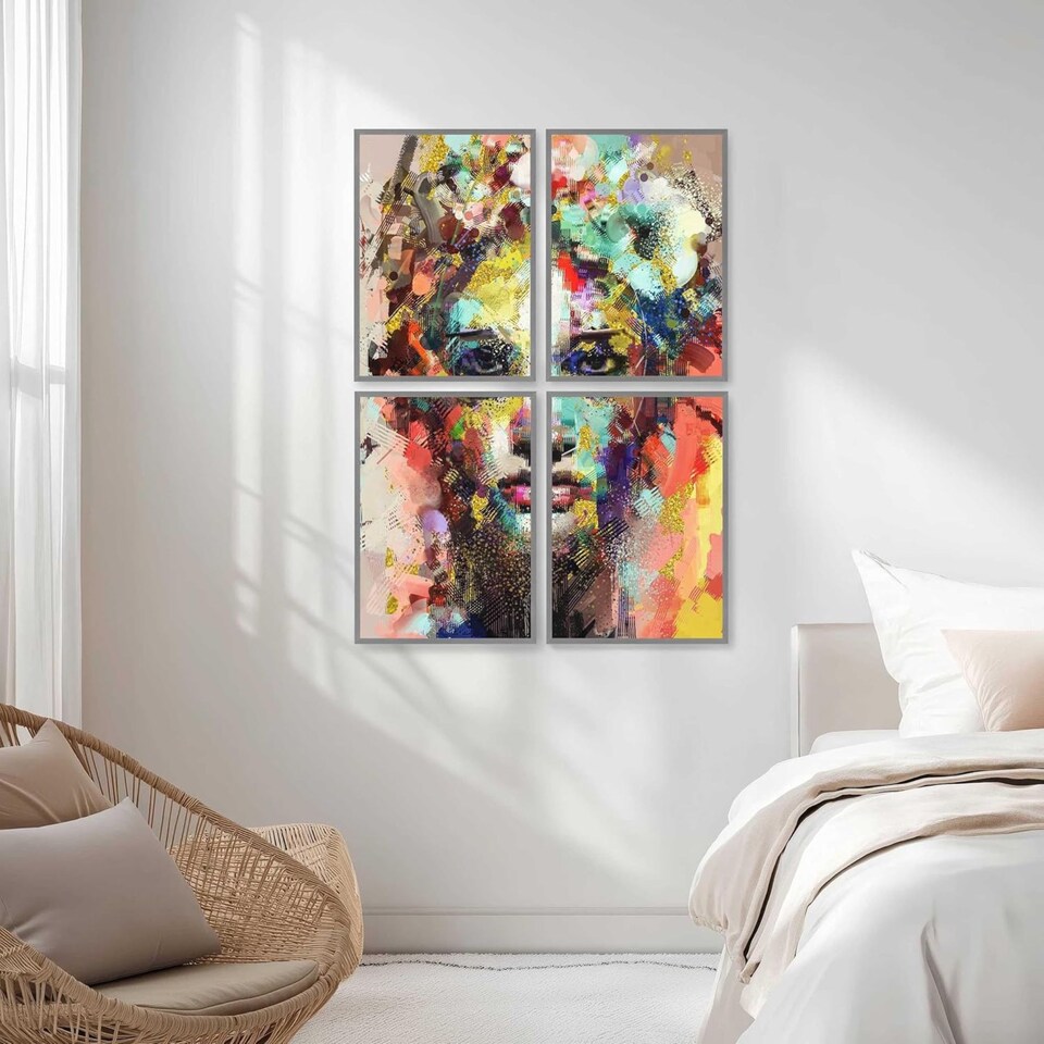 image 1 of Nielsen C2 Aluminium Picture Frame - Real Glass - Soft Silver - A2 (42cm x 59.4cm)