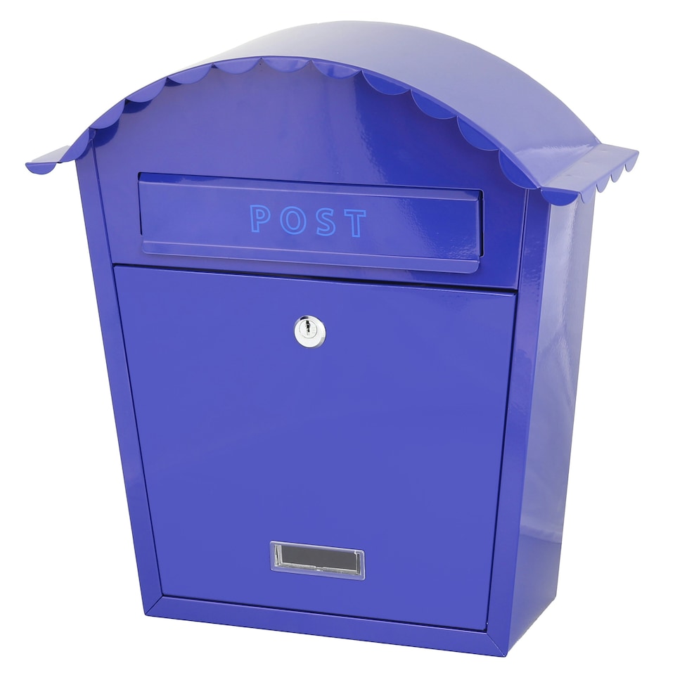 image 1 of EMtronics Wall Mountable Post Box - Midnight Blue | Blue