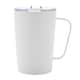 image 1 of XD Collection Modern Recycled Stainless Steel Mug With Lid - White - One Size White