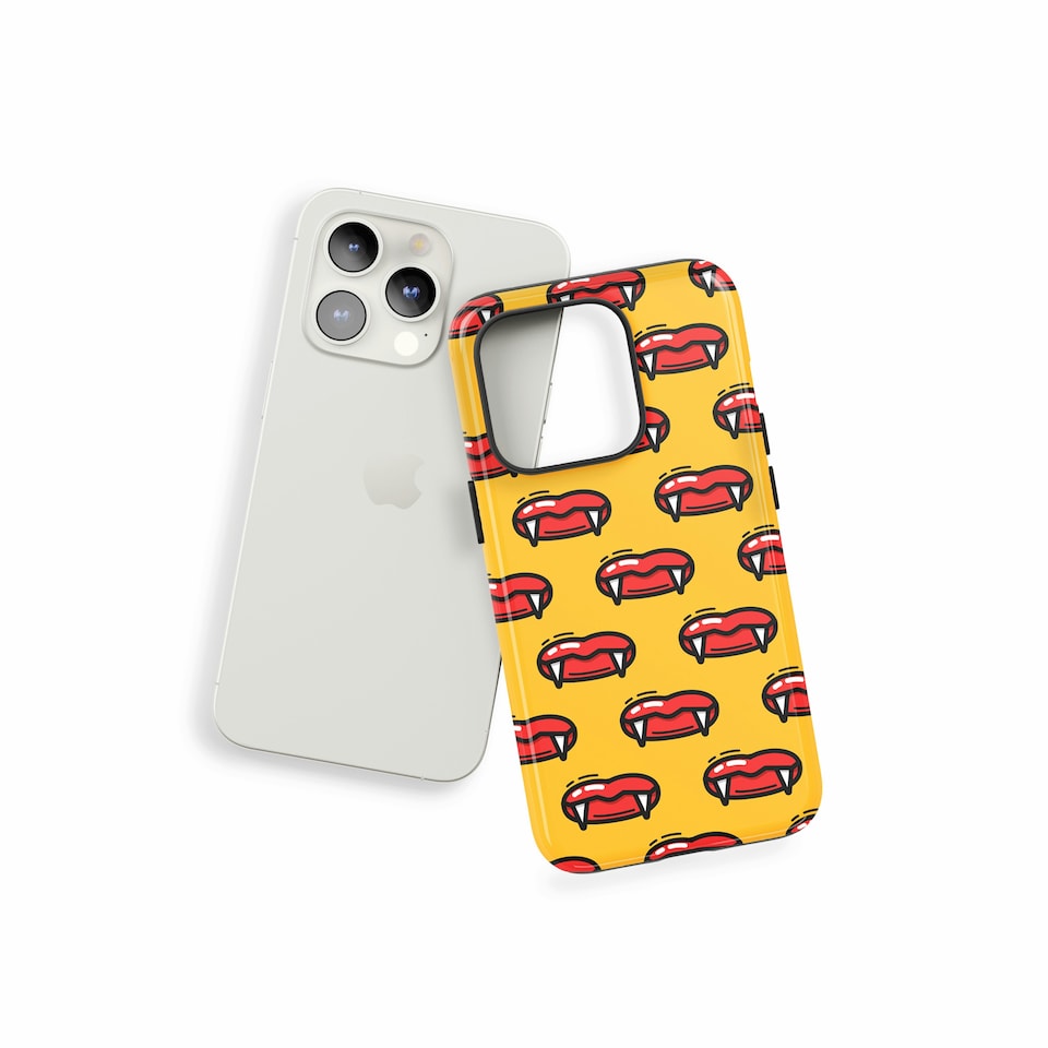 image 1 of Bite Me Phone Case | Multi | Galaxy S25
Tough | Galaxy S25
Tough