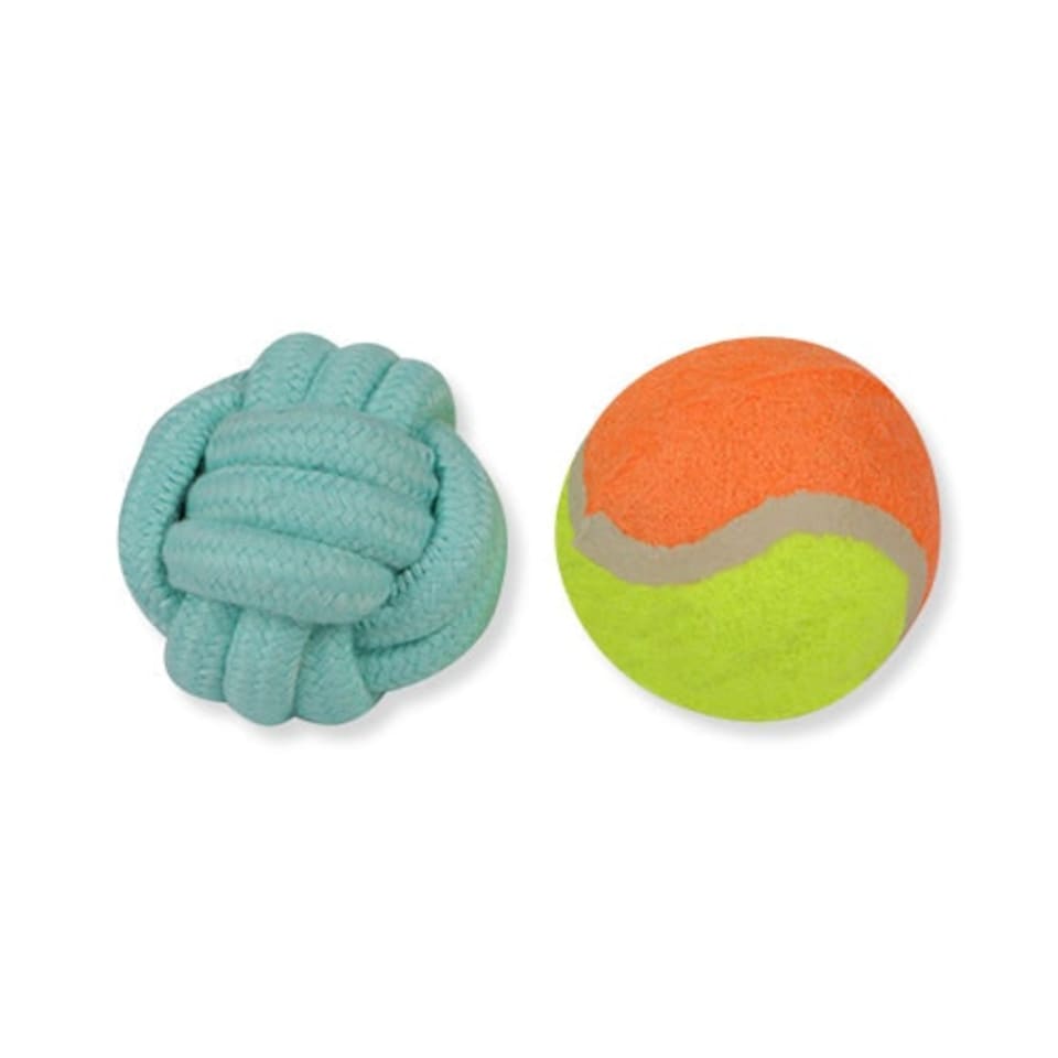 image 1 of Pet Touch Cat Play Balls 2 Pk