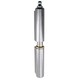 image 2 of 2pk Lift Off Bullet Hinge Weld On with Grease Nipple 16x120mm Heavy Duty Door Silver