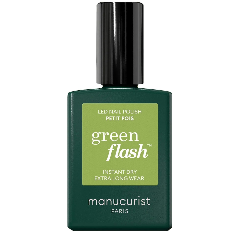 image 1 of Manucurist Green Flash Gel Nail Polish 15ml Cream | Creme