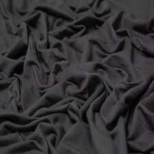 Grey Modal Loop Back French Terry Stretch Knit Fabric for Dressmaking, 150cm / 59" Wide - per metre