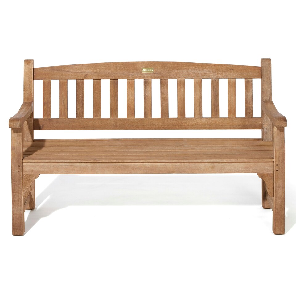 image 1 of Rowlinson Tuscan Heavy Duty Bench 1.5m Brown