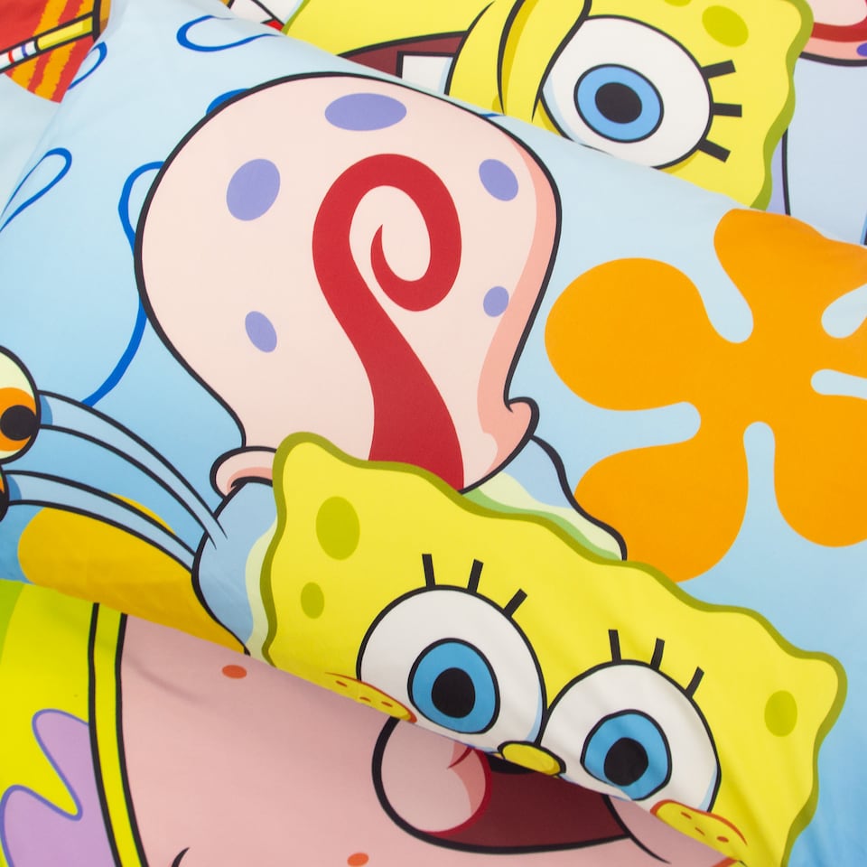 image 1 of Spongebob Squared Single Duvet Cover