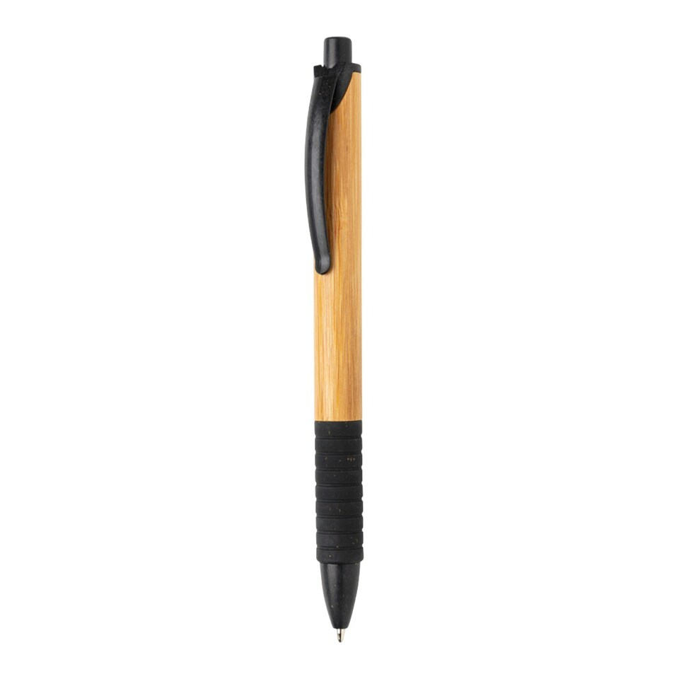 image 1 of XD Collection Bamboo & Wheat Straw Pen - Black - One Size