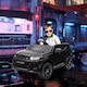 image 2 of AIYAPLAY Land Rover Discovery Sport Licensed Kids Electric Car, 12V Ride on Car with Remote Control, LED Lights, Music, Horn, for Ages 3-6 Years, Black