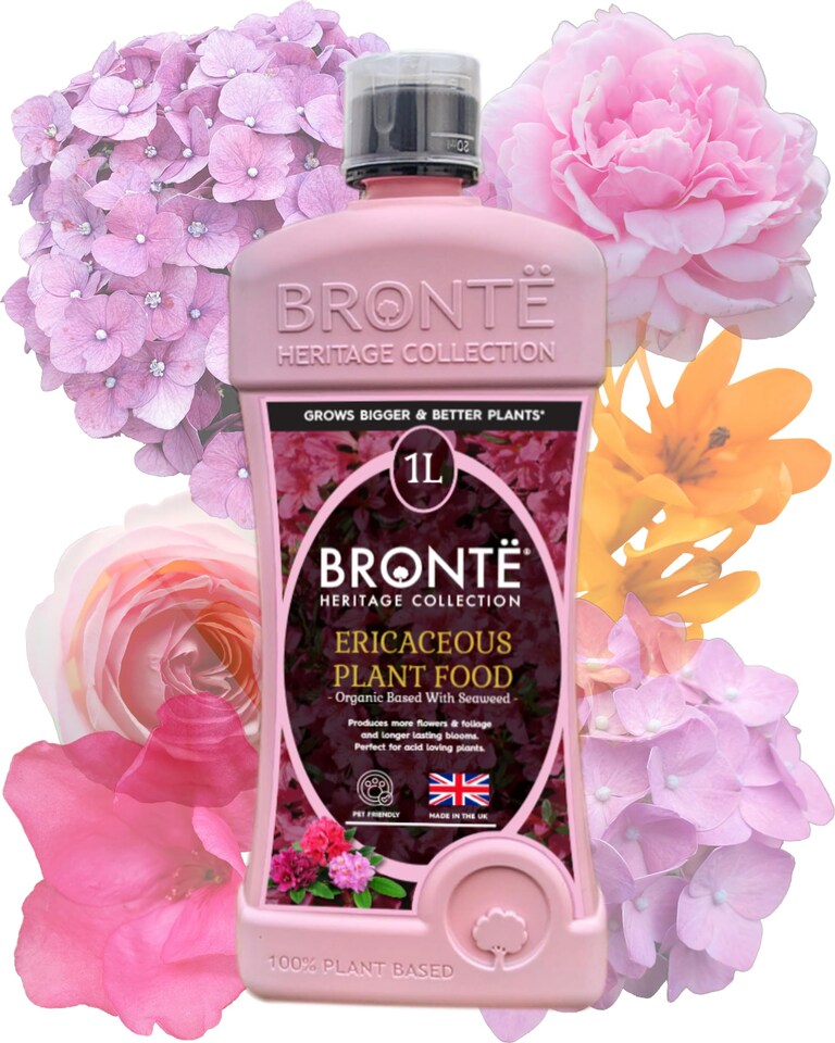 image 1 of Bronte Heritage Collection Ericaceous Plant Food 1L Concentrated Liquid Fertiliser Super-concentrated organic liquid fertiliser