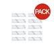 image 1 of Harris Seriously Good Walls And Ceilings Short Pile Paint Roller Sleeve (Pack of 10) - White - 4in