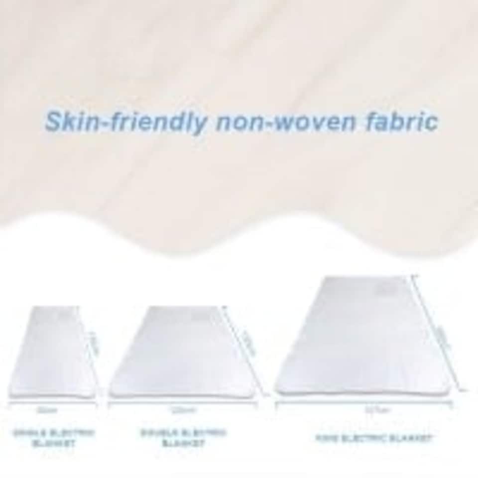 image 1 of Alivio Electric Blanket Single Underblanket Fully Fitted Sheet Overheat Protection Warm