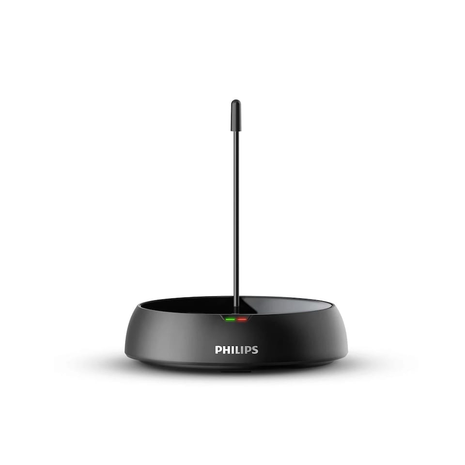 image 1 of Philips RF-SHC5200 Wireless Hi-Fi Over-Ear Rechargeable Headphone | Black | Black