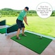 image 8 of COSTWAY Golf Hitting Mat Standard Real Feel Golf Practice Mat