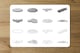 image 2 of burger and sandwich icon (Placemat & Coaster Set)