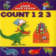 Look and Learn with Little Dino: Count 123 Board Book Book