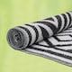 image 8 of JVL Lightweight Reversible Outdoor Rug – Tile Pattern, Plastic Woven, 150 x 210 cm