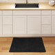 image 10 of Marlow 50x80CM Non-Slip Washable Kitchen Floor Runner Rug Mat | Black | Black