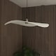 image 2 of CGC Wanda 60cm Extra Large Paper Wave Easy-Fit Lampshade