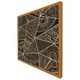 image 1 of Geometric triangles with patterns (Picutre Frame) Brown | Oak | XS