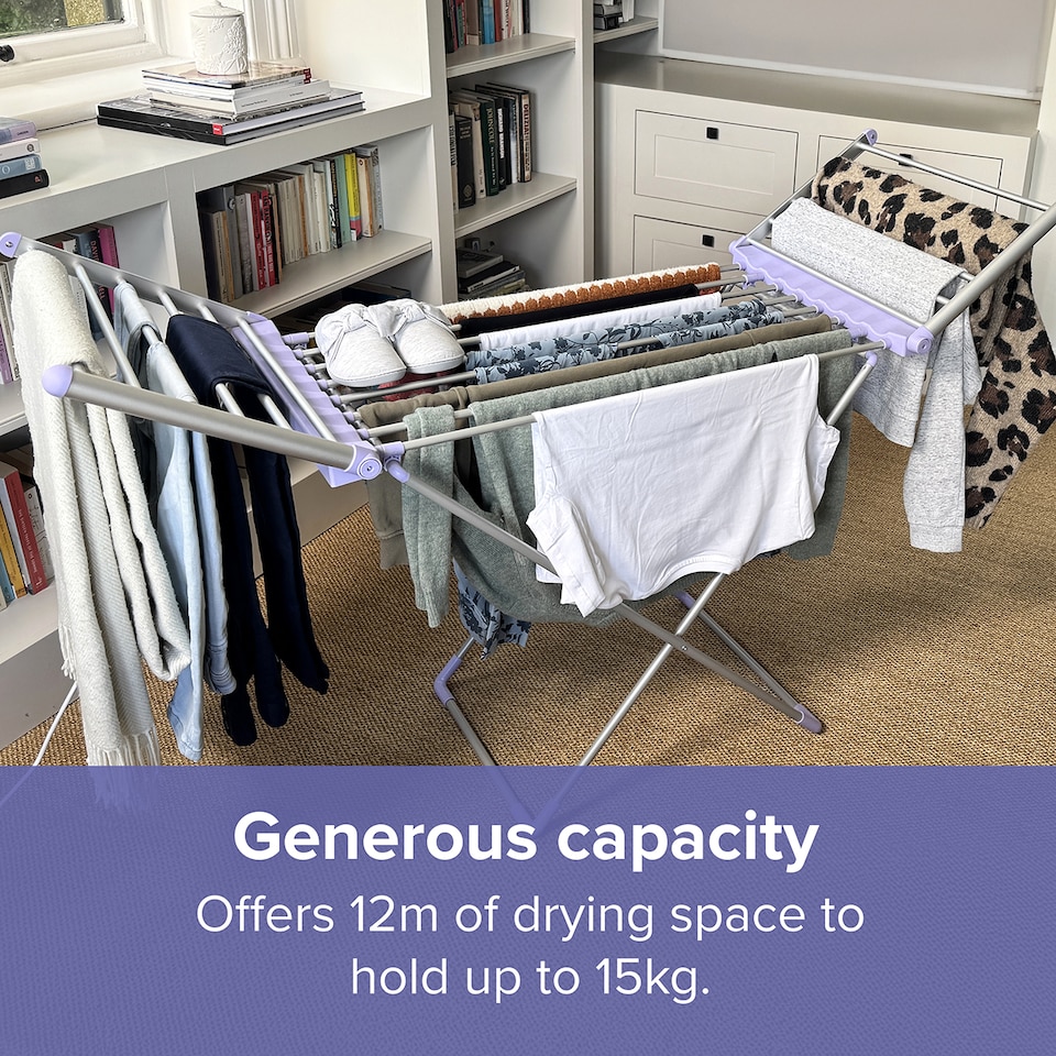 image 1 of Spring&Spruce Speedi Dry Winged Airer