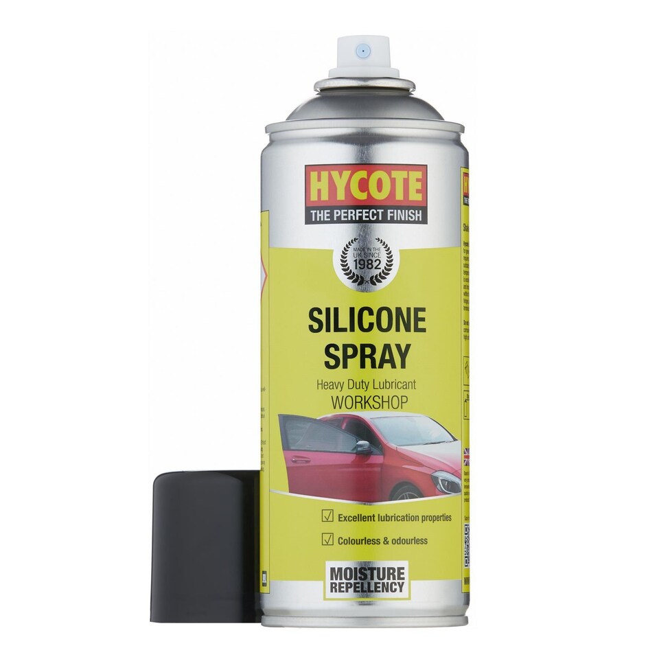 image 1 of Hycote Workshop Silicone Spray Heavy Duty Lubricant - 400ml x2
