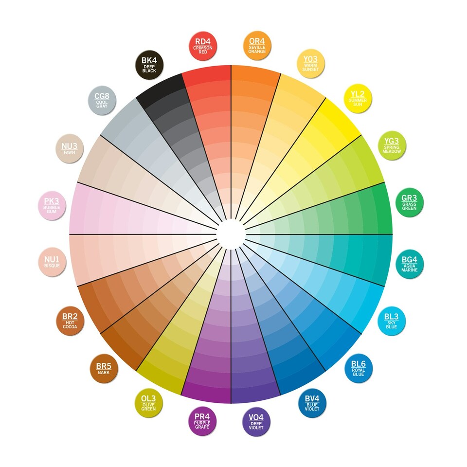 image 1 of Chameleon Color Tones 22 Pen Deluxe Set