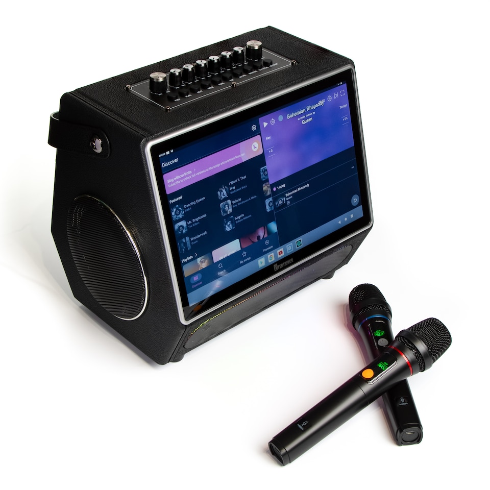 image 1 of Mr Entertainer Maestro Touchscreen Karaoke Machine