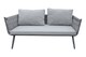 image 8 of Groundlevel 4 Piece Woven Grey Furniture Set