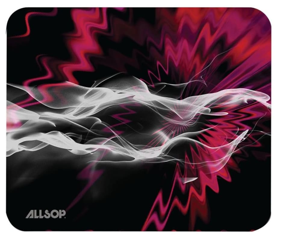 ALLSOP - Red Whisp Mouse Mat
