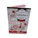 image 1 of Red Glitter Hearts Classic Design Valentine's Day Card