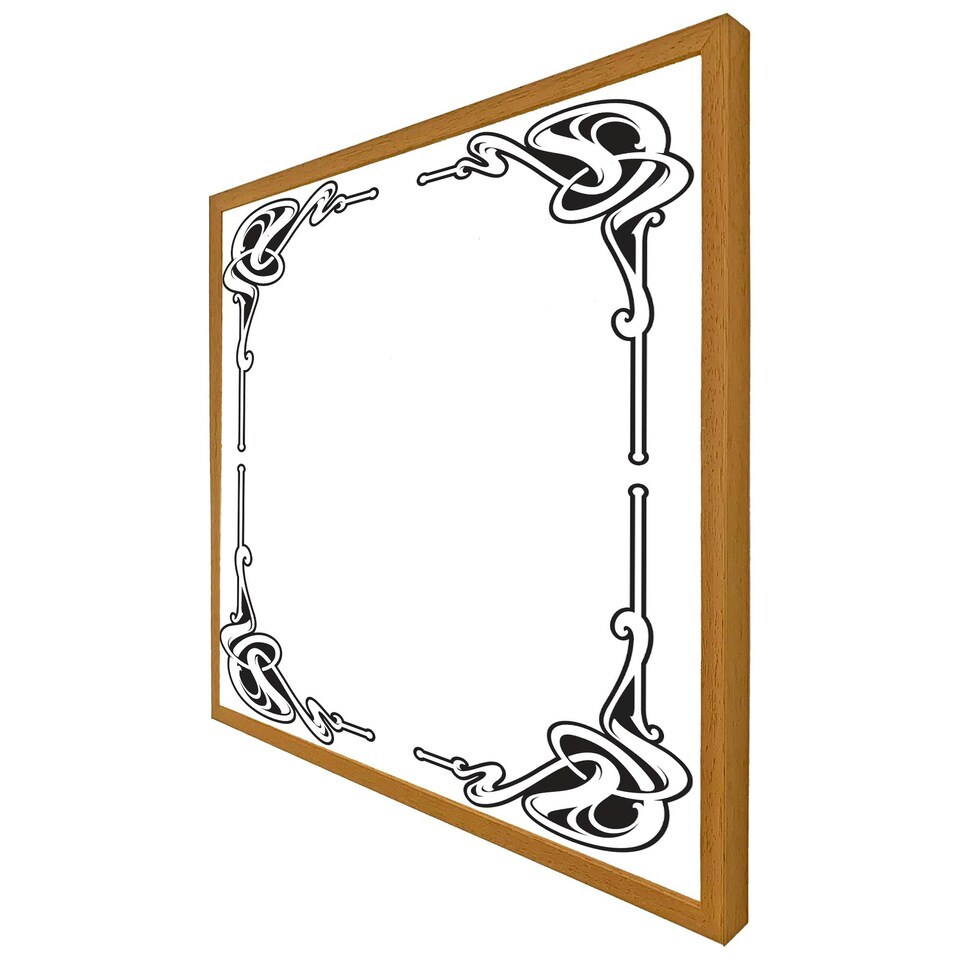 image 1 of Decorative border (Picture Frame) Brown | Oak | XL