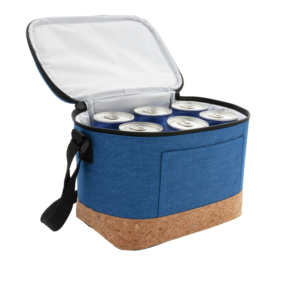 image 1 of XD Collection 6L Two Tone Cooler Bag - Blue - 16.4cm x 23.5cm x 16cm Blue | 16.4cm x 23.5cm x 16cm