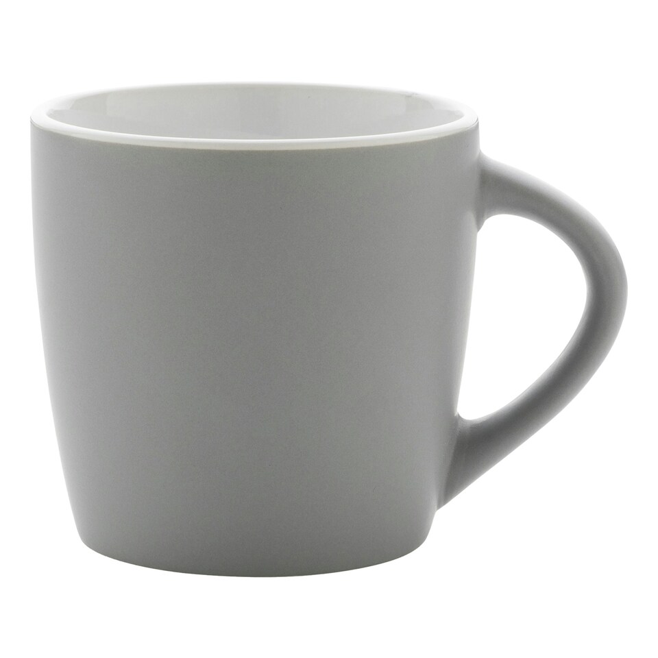 image 1 of XD Collection Inner Two Tone Ceramic 300ml Mug - Grey - One Size