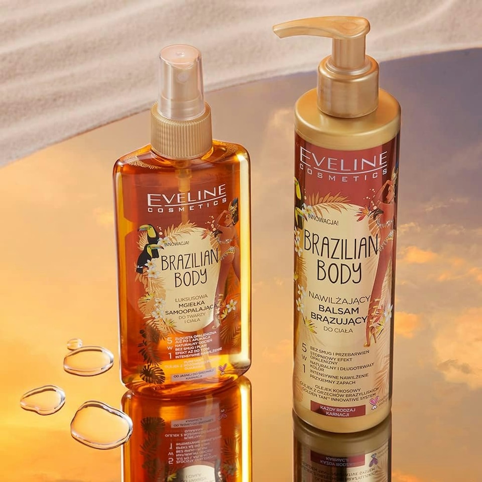 image 1 of Eveline Brazilian Body 5in1 Moisturizing Bronzing Body Lotion 200ml