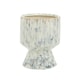image 1 of Interiors by Premier Modern Small Indoor Planter, Beige Planter, Contemporary Standalone, Flower, and Herb Planter, Round Planter Cream