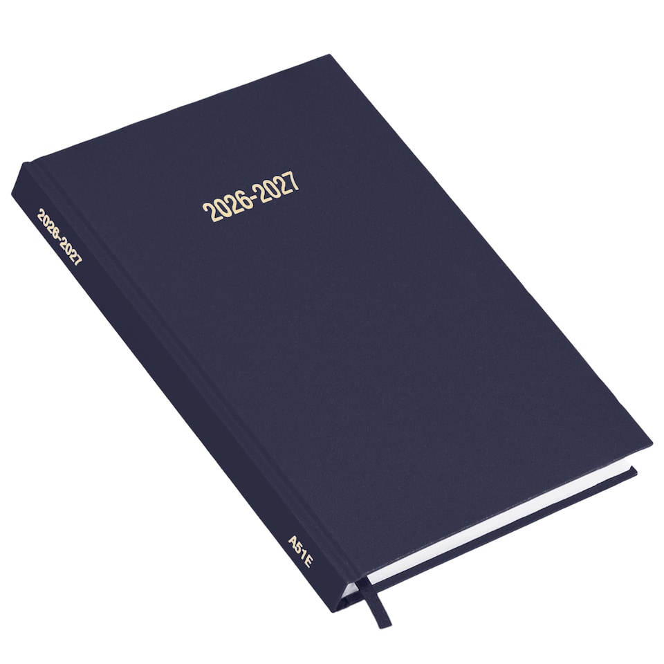 2026 2027 Academic Diary A5 Page a Day - Mid Year Hardback Planner From ...