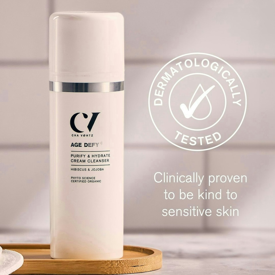 image 1 of Green People Purify & Hydrate Cream Cleanser - Suitable for Mature Skin - Paraben Free - Cruelty Free, 150ml