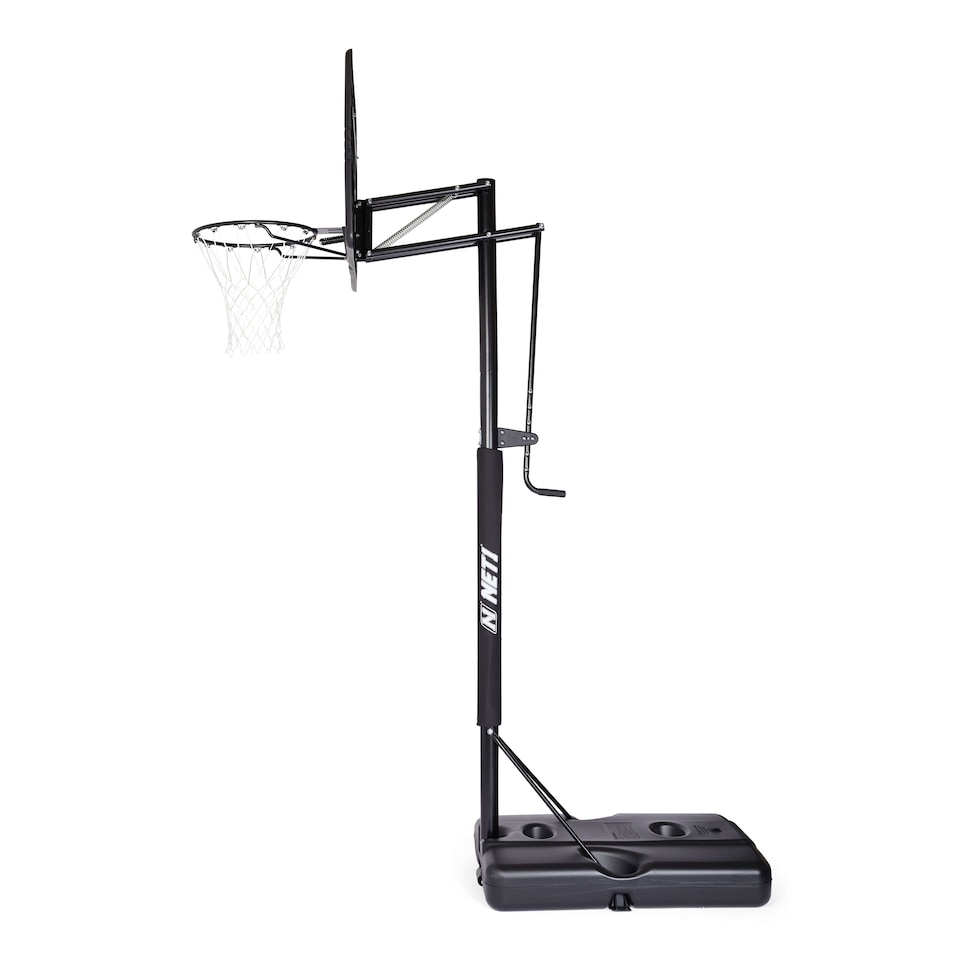 image 1 of NET1 Conquer Pro Adjustable Basketball Hoop — 111×71 cm Backboard, 145 L Portable Base, Black | Multi | BLACK | 4396