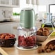 image 3 of Ariete 438/04 Vintage Mini Chopper, 400W, 600ml Graduated Beaker, 2 Speeds, Stainless Steel Blades, Green