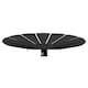 image 5 of Primrose Black Steel Round Outdoor Fire Pit Bowl 68cm