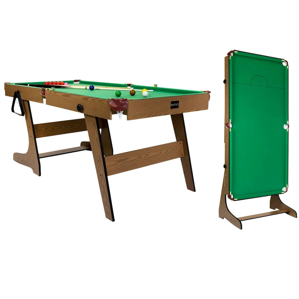 image 1 of Charles Bentley 6ft Premium Pub Style Snooker & Pool Games Table