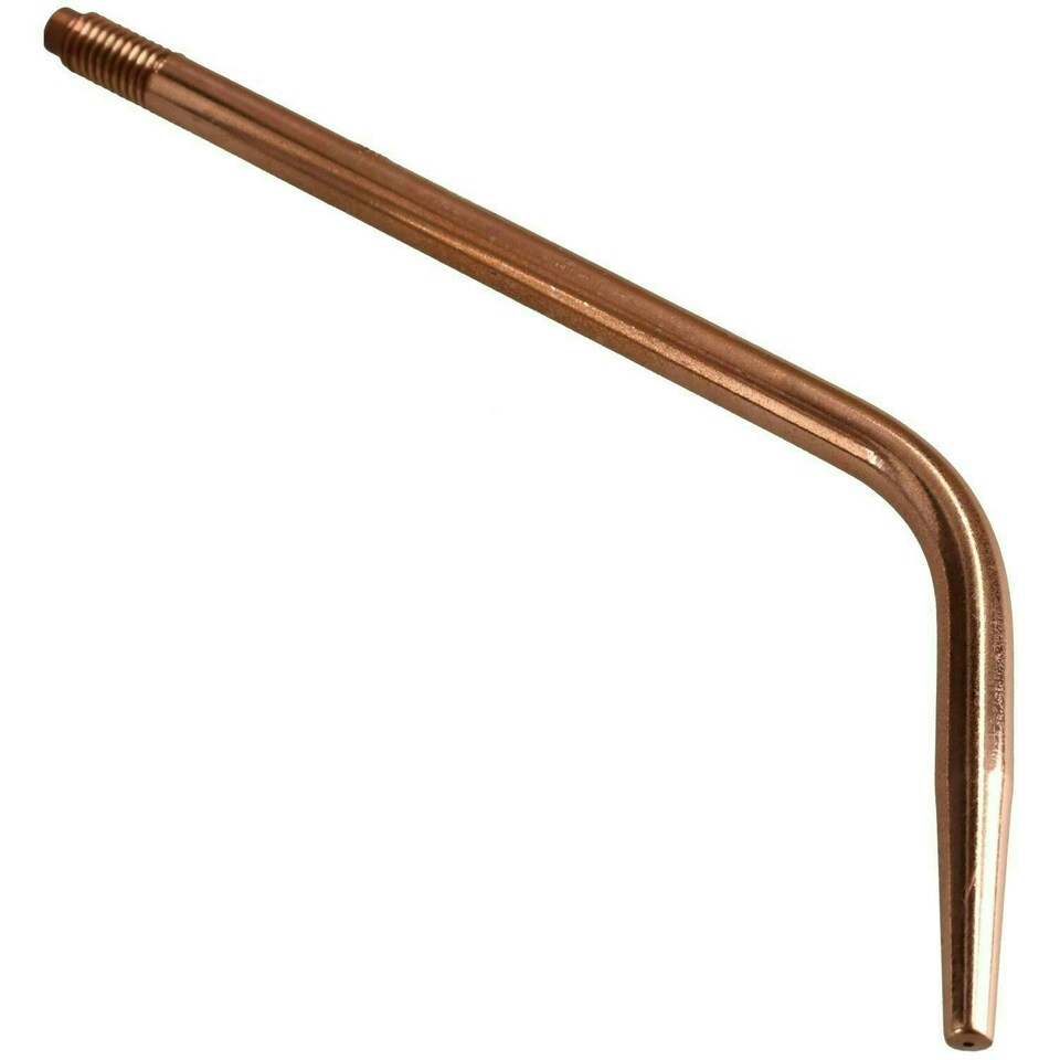 image 1 of Lightweight Swaged Welding Brazing Nozzle No. 2 Tip 1.2mm Oxygen Acetylene