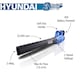 image 2 of Hyundai 40V Cordless Leaf Blower, 132mph Air Speed, Lightweight, Li-Ion Battery Powered Garden Blower | HYB40LI