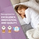 image 8 of Potty Training Bed Pads for Waterproof Protection - Bed Protector For Bed Wetting Toddlers & Children, Absolute Lifesaver for Your Mattress, 70x85 cm Grey | 2 pack | Small Single