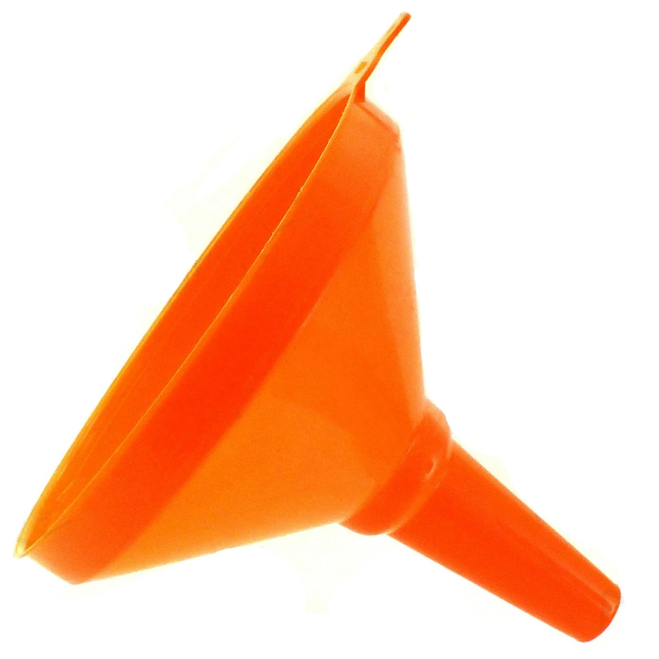 image 1 of 200Mm Wide Plastic Orange Funnel