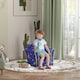 image 2 of AIYAPLAY Kids Armchair Toddler Sofa Chair Bedroom Playroom, Flamingo Blue