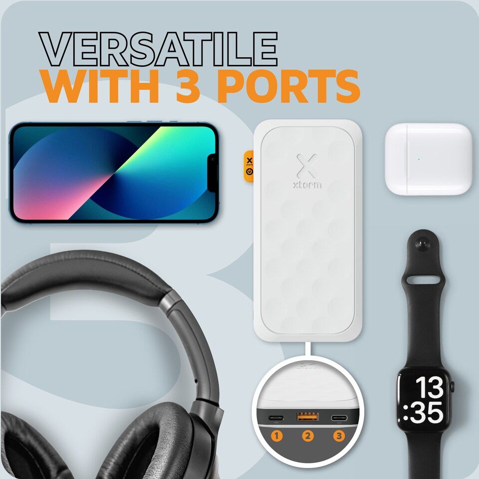 image 1 of Xtorm 20W Fuel Series Powerbank 10.000 Dusk White