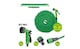 image 2 of Lightweight Green Elastic Garden Hose Set Expandable 10-20M with 7 Functions for Lawn Watering Backyard Plants | Green