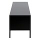 image 3 of Seaford TV Unit 2 Doors 1 Drawer in Black & Oak