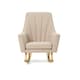 image 2 of Tutti Bambini Jonah Rocking Chair & Foot Stool - Stone
